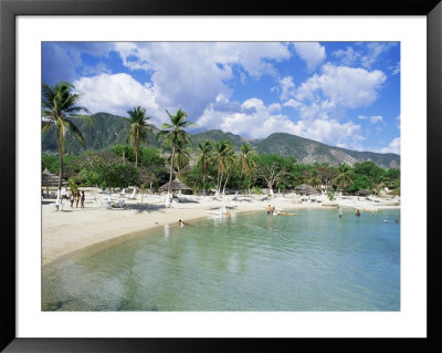 Kyona Beach Club, North Of Port Au Prince, Haiti, West Indies, Central America by Lousie Murray Pricing Limited Edition Print image
