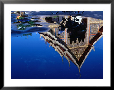 Reflection Of Wat Phra Singh, Chiang Mai, Thailand by Ryan Fox Pricing Limited Edition Print image