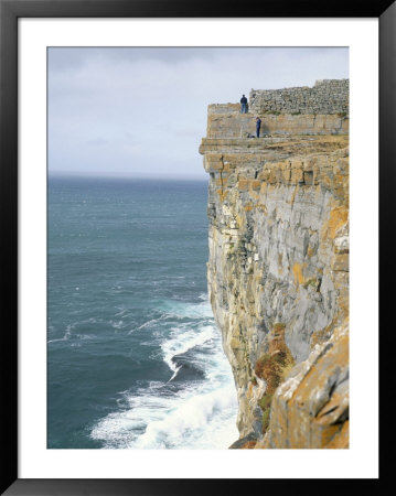 Dun Aenghus, Fort Above The Cliffs, Dating From 1St Century Bc, Inishmore, Aran Islands, Eire by Brigitte Bott Pricing Limited Edition Print image