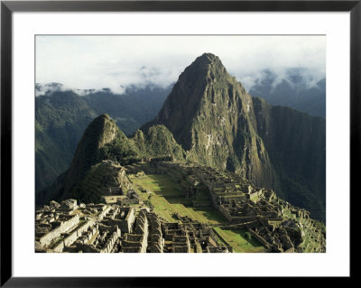 Lost City Of The Incas At Dawn, Machu Picchu, Unesco World Heritage Site, Peru, South America by Christopher Rennie Pricing Limited Edition Print image