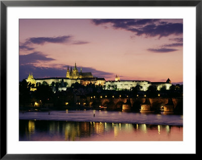 Prague Castle And Charles Bridge, Prague, Czech Republic by Sergio Pitamitz Pricing Limited Edition Print image