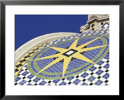 Starburst Tile Pattern On California Dome, Balboa Park, San Diego, California, Usa by John & Lisa Merrill Pricing Limited Edition Print image