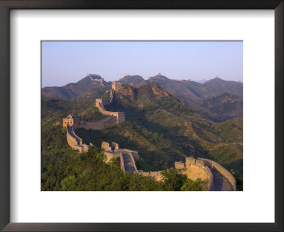 The Great Wall, Near Jing Hang Ling, Unesco World Heritage Site, Beijing, China by Adam Tall Pricing Limited Edition Print image