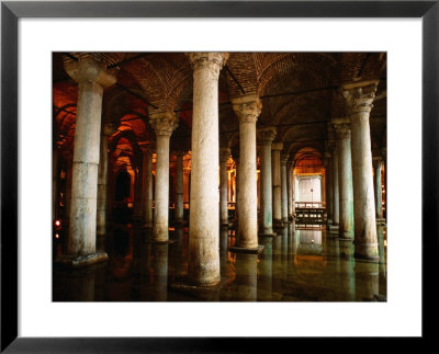 Underground Cistern, Istanbul, Istanbul, Turkey by Christopher Groenhout Pricing Limited Edition Print image