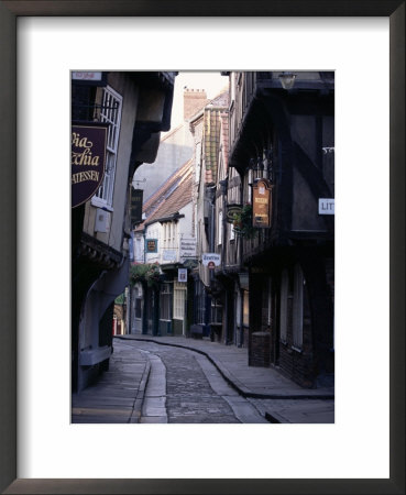 The Shambles, York, Yorkshire, England, United Kingdom by Adam Woolfitt Pricing Limited Edition Print image