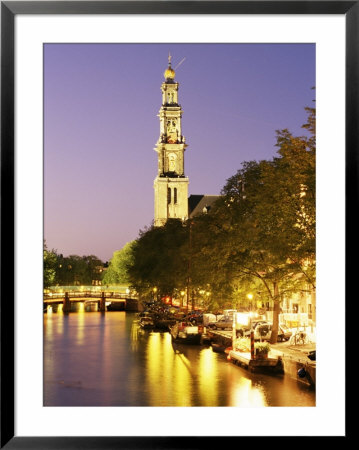 Westerkerk, Prinsengracht, Amsterdam, The Netherlands (Holland) by Sergio Pitamitz Pricing Limited Edition Print image