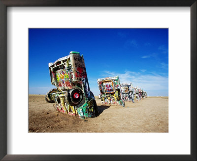 Cadillac Ranch, Amarillo, U.S.A. by Oliver Strewe Pricing Limited Edition Print image