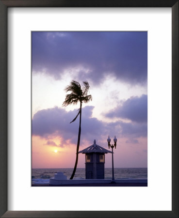 Sunrise At Ft Lauderdale Beach, Florida, Usa by Walter Bibikow Pricing Limited Edition Print image
