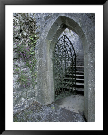 Castle Doorway, County Mayo, Ireland by William Sutton Pricing Limited Edition Print image