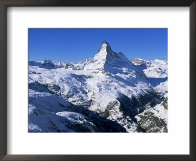 Matterhorn, Zermatt, Valais, Swiss Alps, Switzerland by Gavin Hellier Pricing Limited Edition Print image