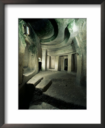 Hypogeum, Hal Saflieni, Unesco World Heritage Site, Malta by Adam Woolfitt Pricing Limited Edition Print image