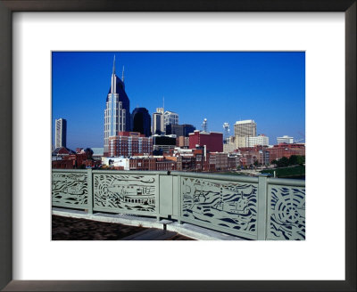 Shelby Street Pedestrian Bridge, Nashville, Tennessee by Richard Cummins Pricing Limited Edition Print image