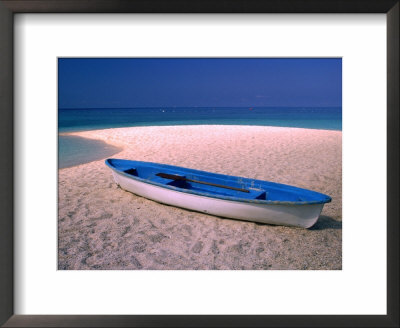Lone Fishing Boat On Beach, Thailand by Cheryl Conlon Pricing Limited Edition Print image