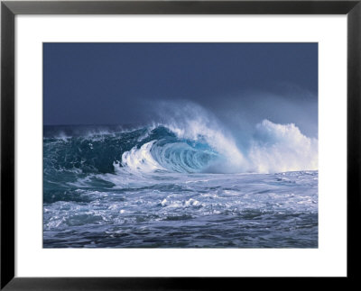 Waves On The North Shore Of Oahu, Hawaii, Usa by Charles Sleicher Pricing Limited Edition Print image