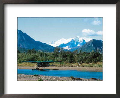 Float Plan On Salmon Stream, Katmai National Park, Alaska, Usa by Dee Ann Pederson Pricing Limited Edition Print image