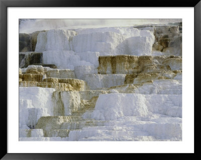 Mineral Pools Carved Out Of Rock At Yellowstone by Paul Nicklen Pricing Limited Edition Print image