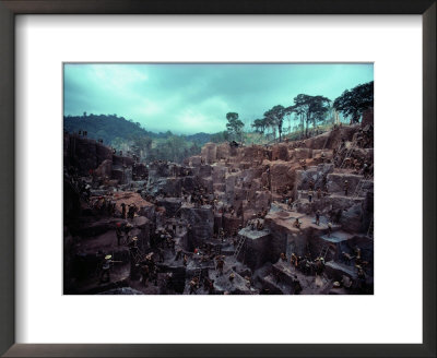 Beehive Of Activity At A Gold Mine In Brazil by James P. Blair Pricing Limited Edition Print image