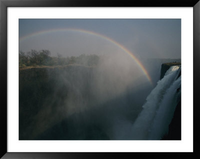 Rainbow Over Victoria Falls by Chris Johns Pricing Limited Edition Print image
