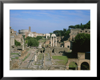View Of The Roman Forum by Taylor S. Kennedy Pricing Limited Edition Print image