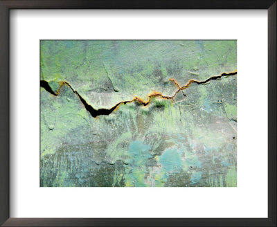 Rusty Crack In Layers Of Paint On Old Truck by David Evans Pricing Limited Edition Print image