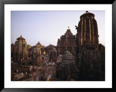 The Lingaraja Temple In Bhubaneshwar, India by James P. Blair Pricing Limited Edition Print image