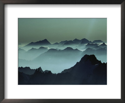 Air Pollution Settles Over The French Alps by Paul Chesley Pricing Limited Edition Print image