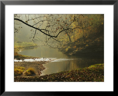 Creek Runs Through Blue Hole Campground by Raymond Gehman Pricing Limited Edition Print image