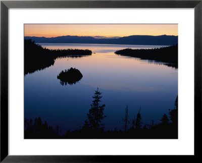 Twilight Over Emerald Bay by Phil Schermeister Pricing Limited Edition Print image