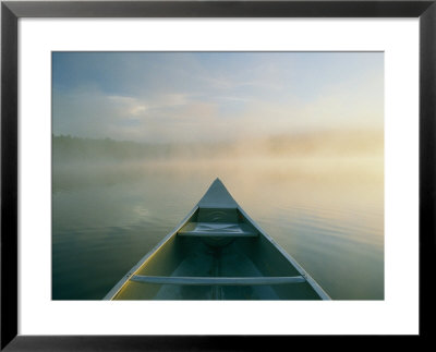 View From A Canoe On A Foggy River by Kenneth Garrett Pricing Limited Edition Print image