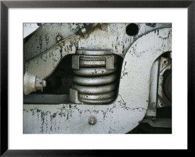 Close-Up Of The Undercarriage Of A Train by Todd Gipstein Pricing Limited Edition Print image