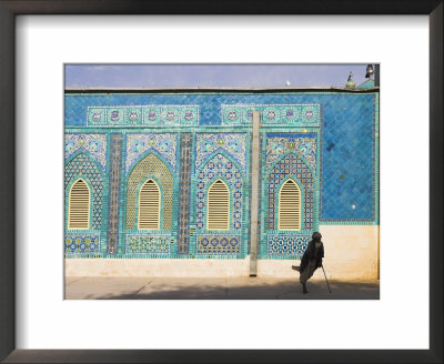Amputee Outside The Shrine Of Hazrat Ali, Who Was Assassinated In 661, Mazar-I-Sharif, Afghanistan by Jane Sweeney Pricing Limited Edition Print image
