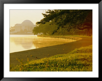 Hazy Shot Of The Tidal Basin At Potomac Park by Kenneth Garrett Pricing Limited Edition Print image