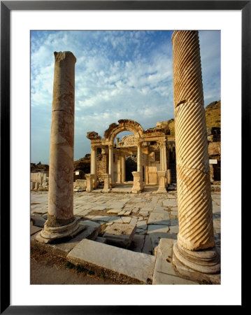 The Remains Of Hadrians Gate At Ephesus by Gordon Gahan Pricing Limited Edition Print image