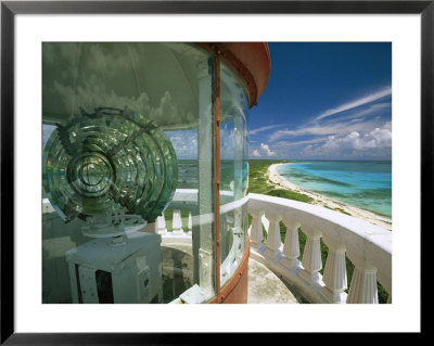 Lens In The Lighthouse Tower At South End Of Cozumel by Michael Melford Pricing Limited Edition Print image