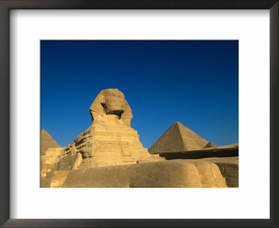 The Sphinx, Pyramids At Giza, Egypt by Kenneth Garrett Pricing Limited Edition Print image