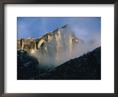 Mountain And Clouds On Annapurna Trail, Nepal by Skip Brown Pricing Limited Edition Print image