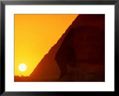 Pyramid Of Pharaoh Khafre At Sunset by Kenneth Garrett Pricing Limited Edition Print image