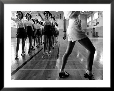 Tap Dancing Class At Iowa State College, 1942 by Jack Delano Pricing Limited Edition Print image