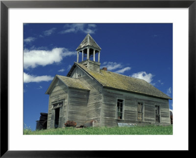 Abandoned School House In The Palouse, Washington, Usa by William Sutton Pricing Limited Edition Print image