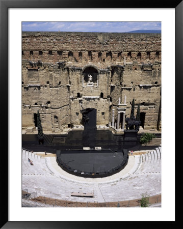 Roman Amphitheatre, Orange, Unesco World Heritage Site, Vaucluse, Provence, France by Roy Rainford Pricing Limited Edition Print image