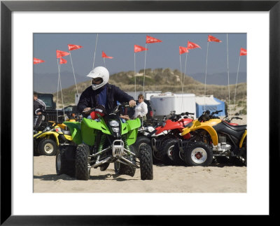 Atv Riders In Dunes by Brent Winebrenner Pricing Limited Edition Print image