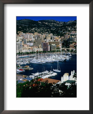 Boats In Port, Monte Carlo, Monaco by Neil Setchfield Pricing Limited Edition Print image