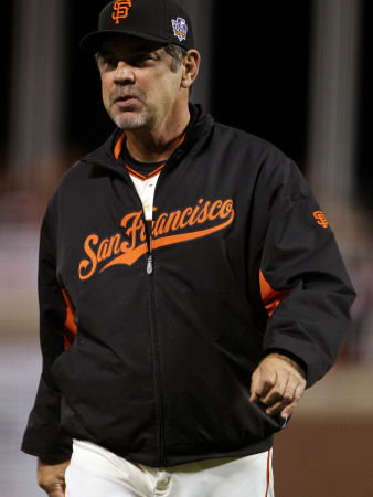 Texas Rangers V San Francisco Giants, Game 2: Bruce Bochy by Doug Pensinger Pricing Limited Edition Print image