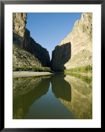 Rio Grande River, Santa Elena Canyon, Big Bend National Park, Texas, Usa by Ethel Davies Pricing Limited Edition Print image