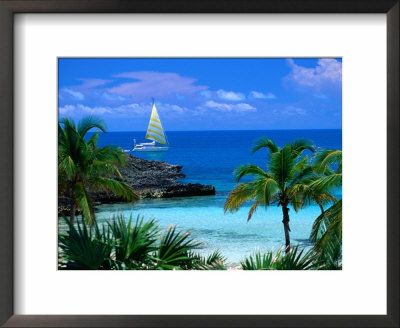 Sailing Off Eleuthera, Eleuthera Point, Bahamas by Michael Lawrence Pricing Limited Edition Print image