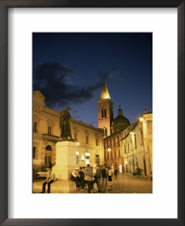 Statue Of Ovid, Piazza Xx Settembre, Sulmona, Abruzzo, Italy by Ken Gillham Pricing Limited Edition Print image