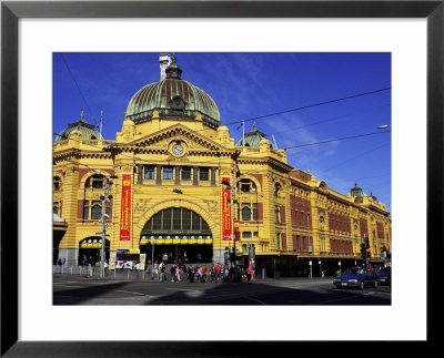 Flinders Street Station, Melbourne, Victoria, Australia by David Wall Pricing Limited Edition Print image