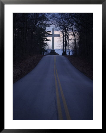 The Cross In Sewanee Is A Memorial To Soldiers Who Died Last Century by Stephen Alvarez Pricing Limited Edition Print image