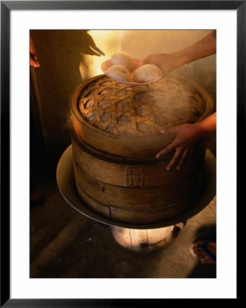 Sticky Buns, Fresh Out Of The Steamer, Mandalay, Mandalay, Myanmar (Burma) by Jerry Alexander Pricing Limited Edition Print image