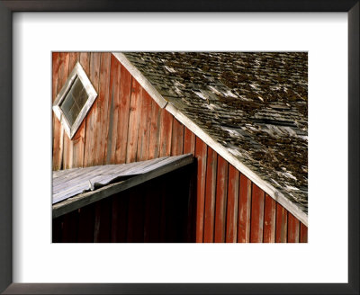 Detail Of Red Barn, Whitman County, Washington, Usa by Julie Eggers Pricing Limited Edition Print image